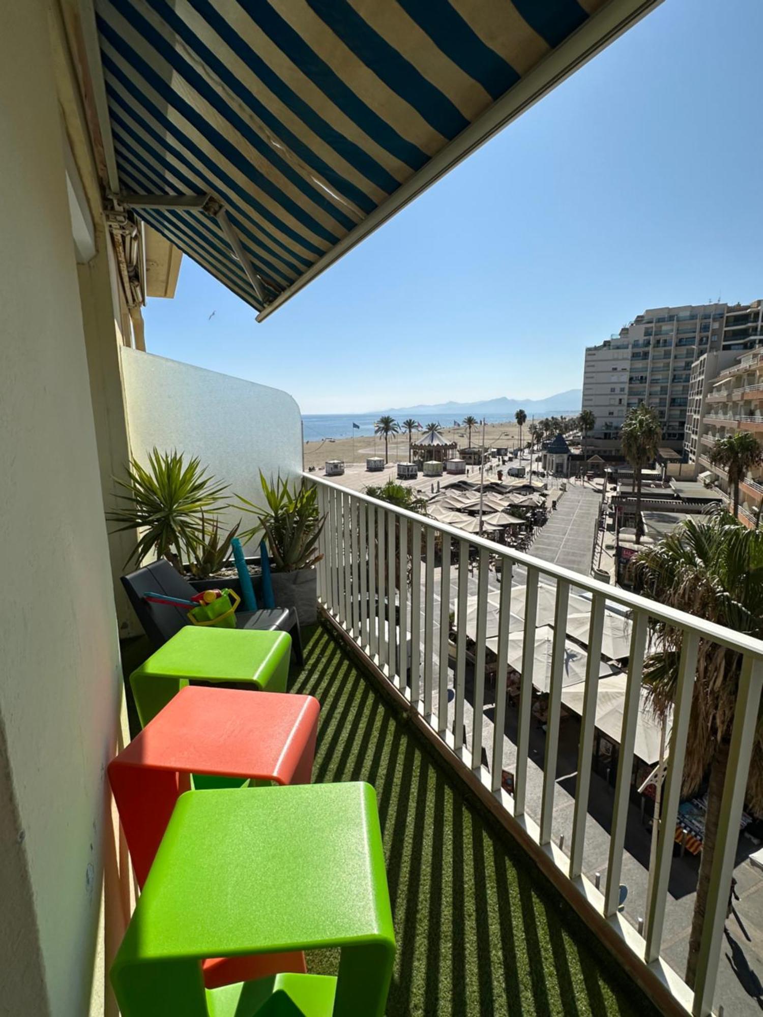 Magnifique Vue Mer F2 45 M2, Parking Surveille Linge De Maison Inclus Кане Екстериор снимка
